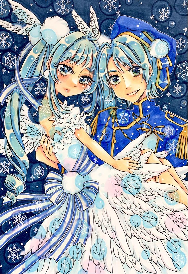 手描きイラスト　原画