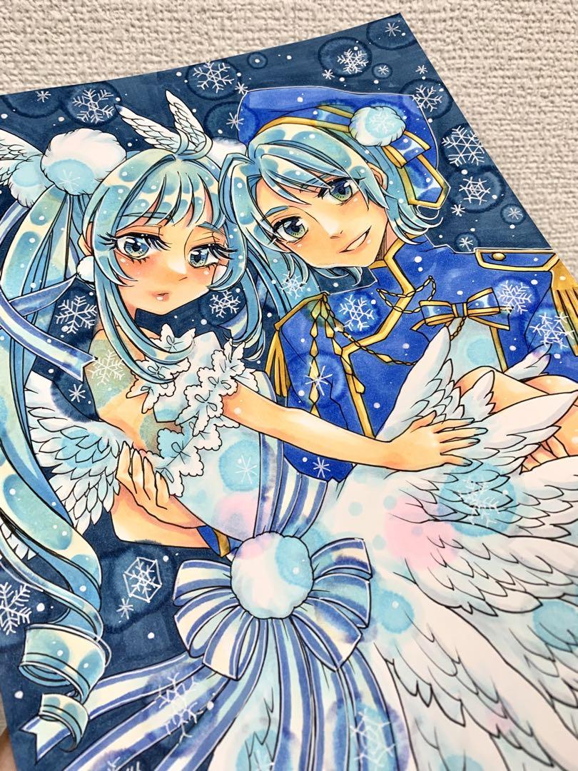 手描きイラスト　原画