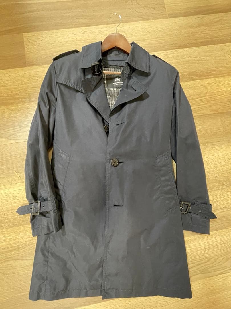 Burberry Black label トレンチコート　ネイビー　M