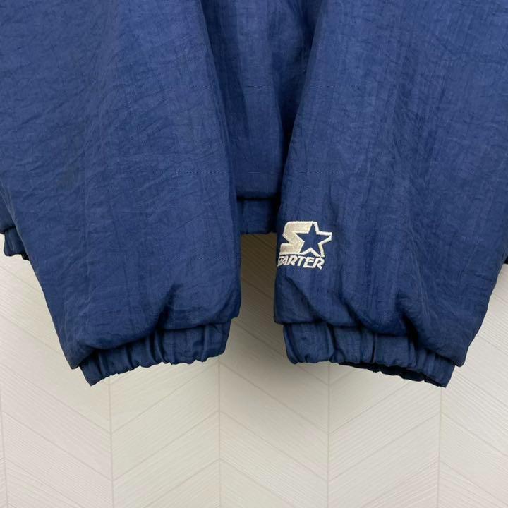 好評正規店 超激レア 90s スターター ミシガン ナイロンジャケット 中綿 ハーフジップ PdnCU-m94519246355 即納再入荷