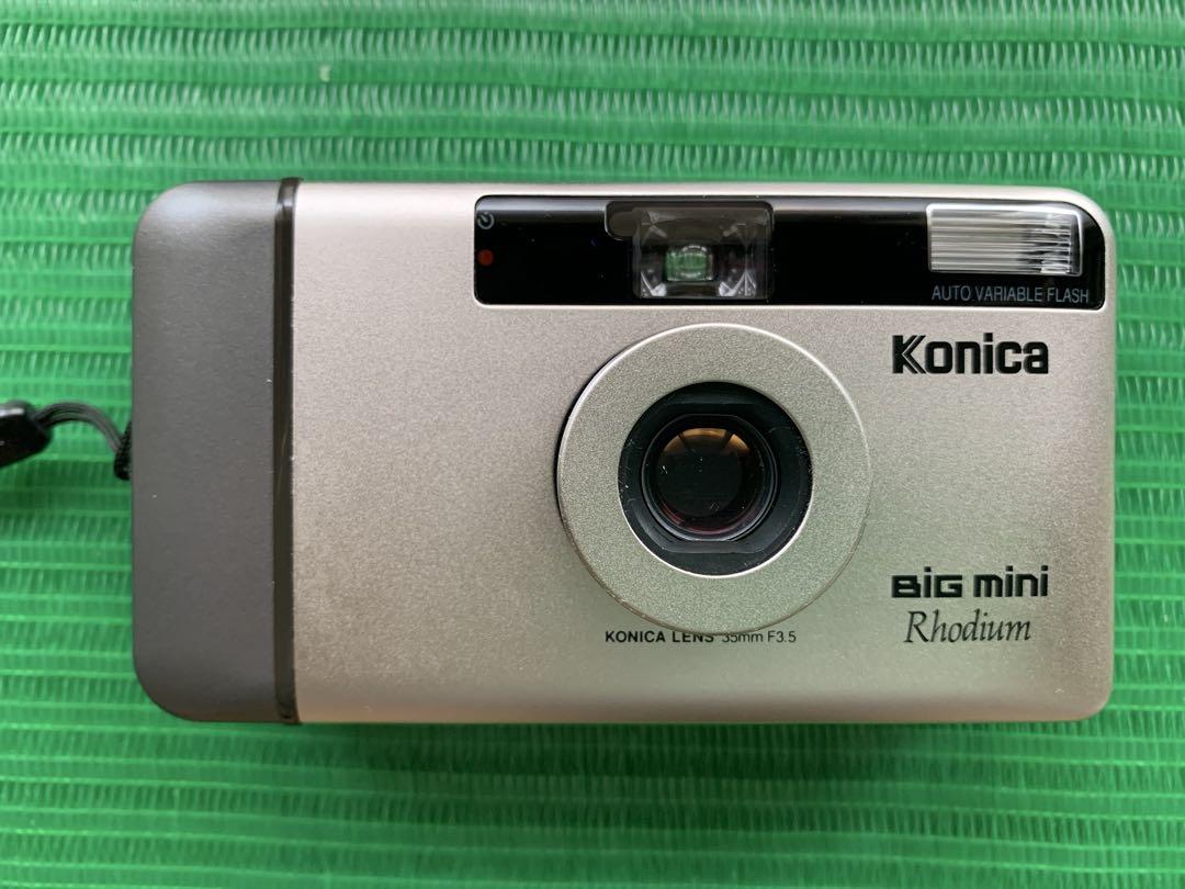Konica BiG mini Rhodiumビックミニ ロジウム 純正ケース - メルカリ