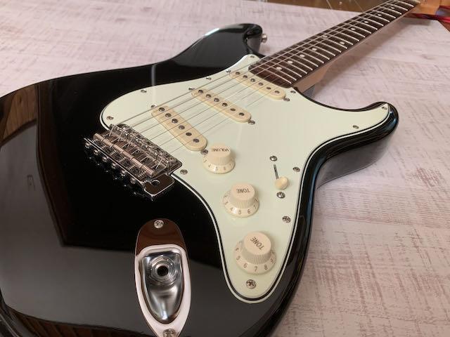 ギター momose MST1-STD/NJ Black 2018