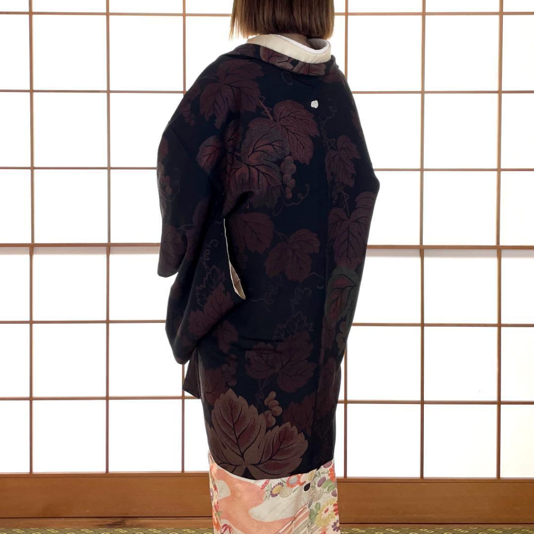 一つ紋 正絹
