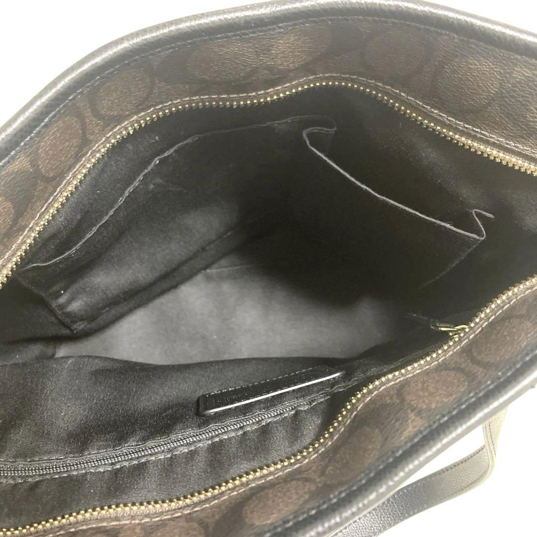 COACH コーチ トートバッグ レザー ブラウン