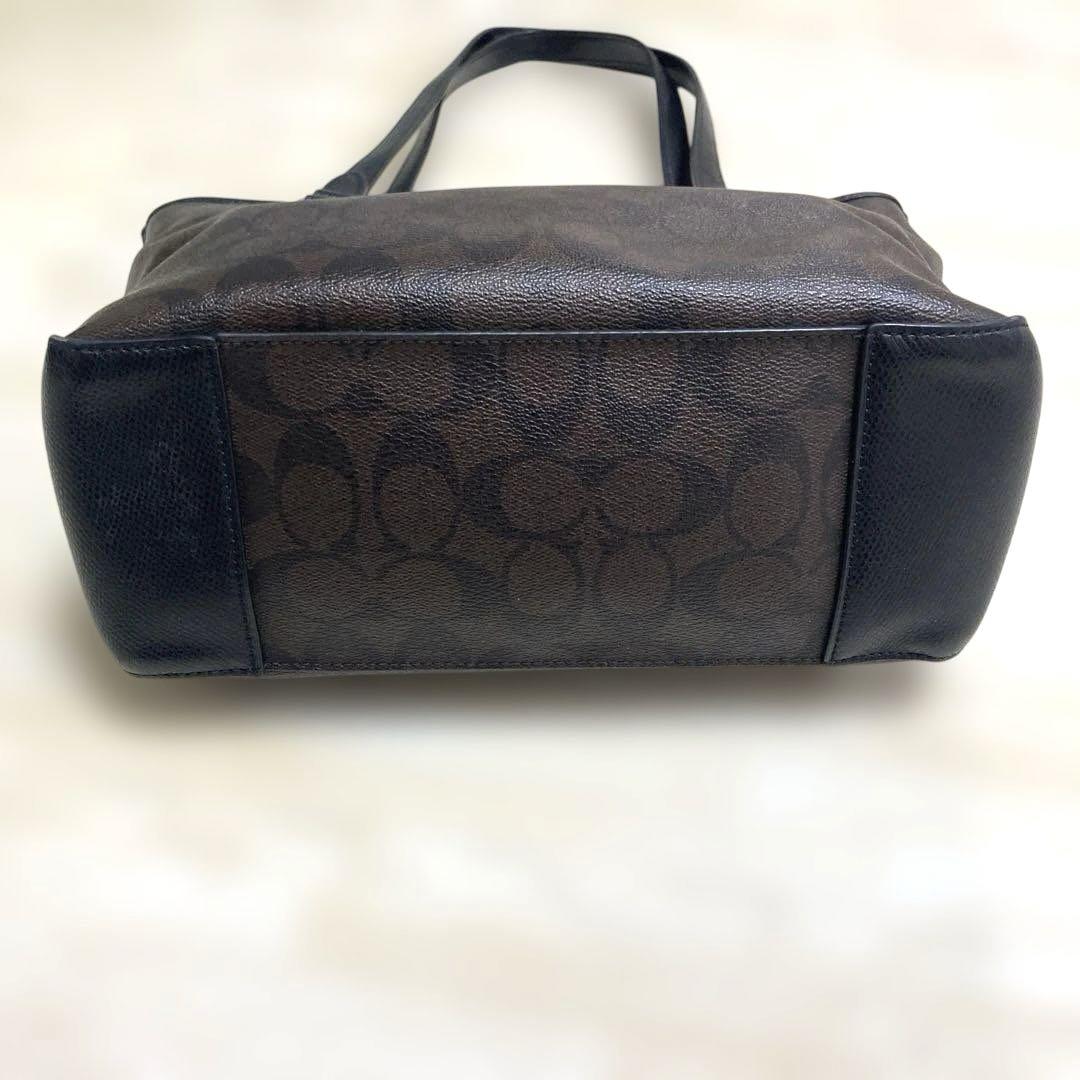 COACH コーチ トートバッグ レザー ブラウン