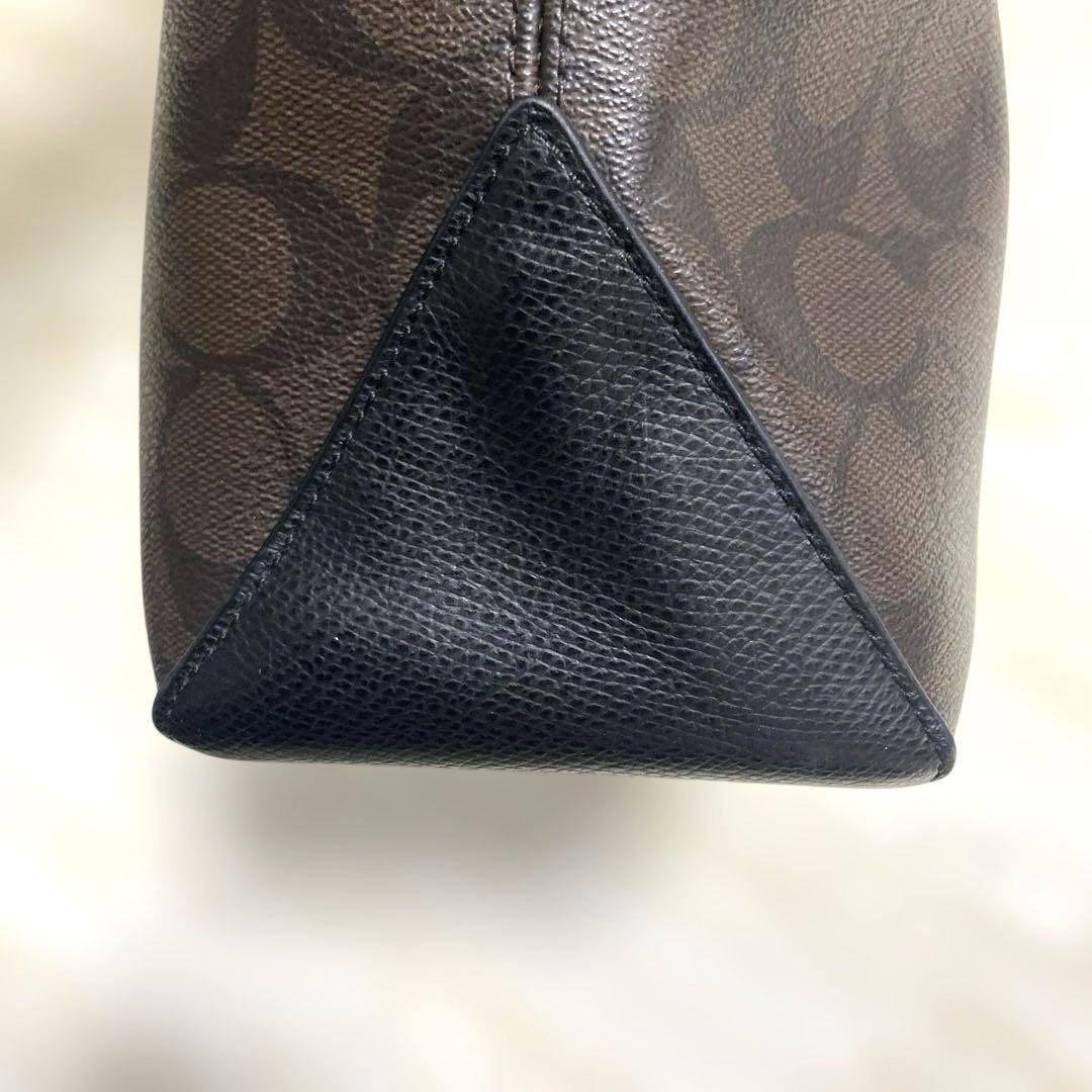 COACH コーチ トートバッグ レザー ブラウン