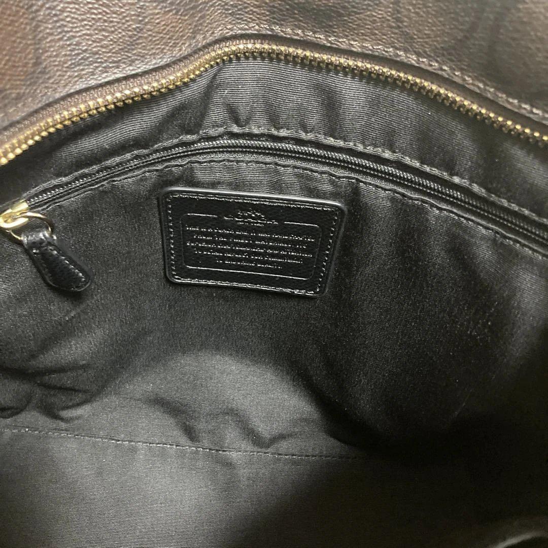COACH コーチ トートバッグ レザー ブラウン