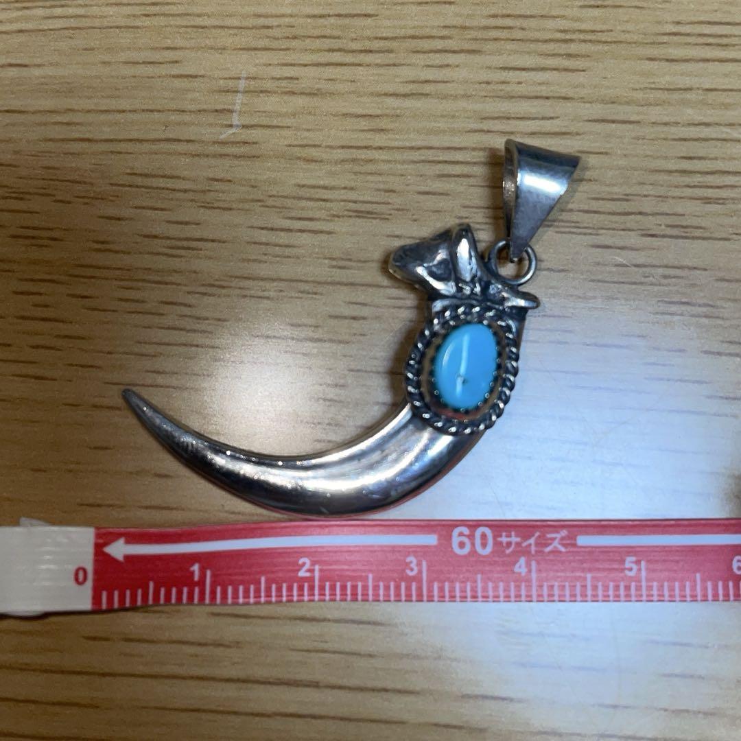 00’s THE FLAT HEAD イーグルクロウ ペンダント＋チェーン 美品