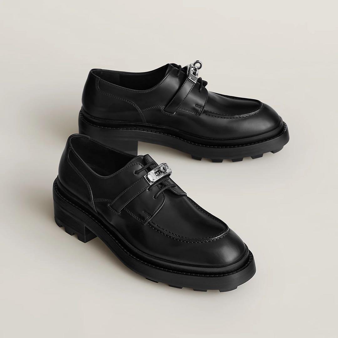エルメス ローファー ファースト オックスフォードシューズ 36 HERMES