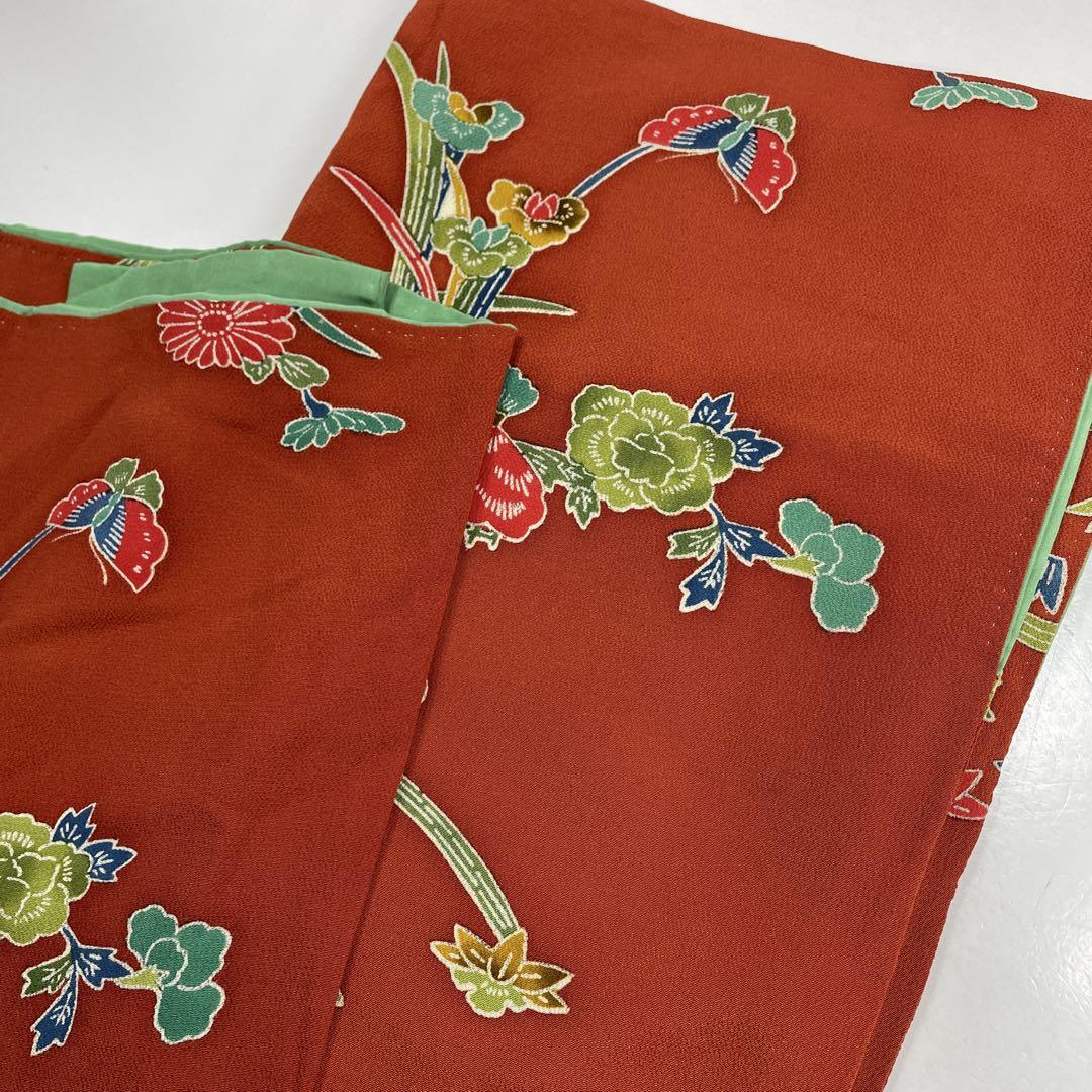 7297☆送料込み❣️紅型柄 着物 5枚 まとめ売り❣️