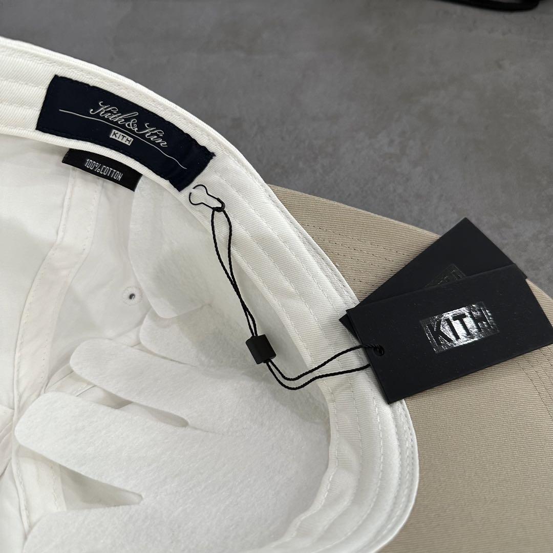 【がーすー39】Kith Script Long Bill Cap