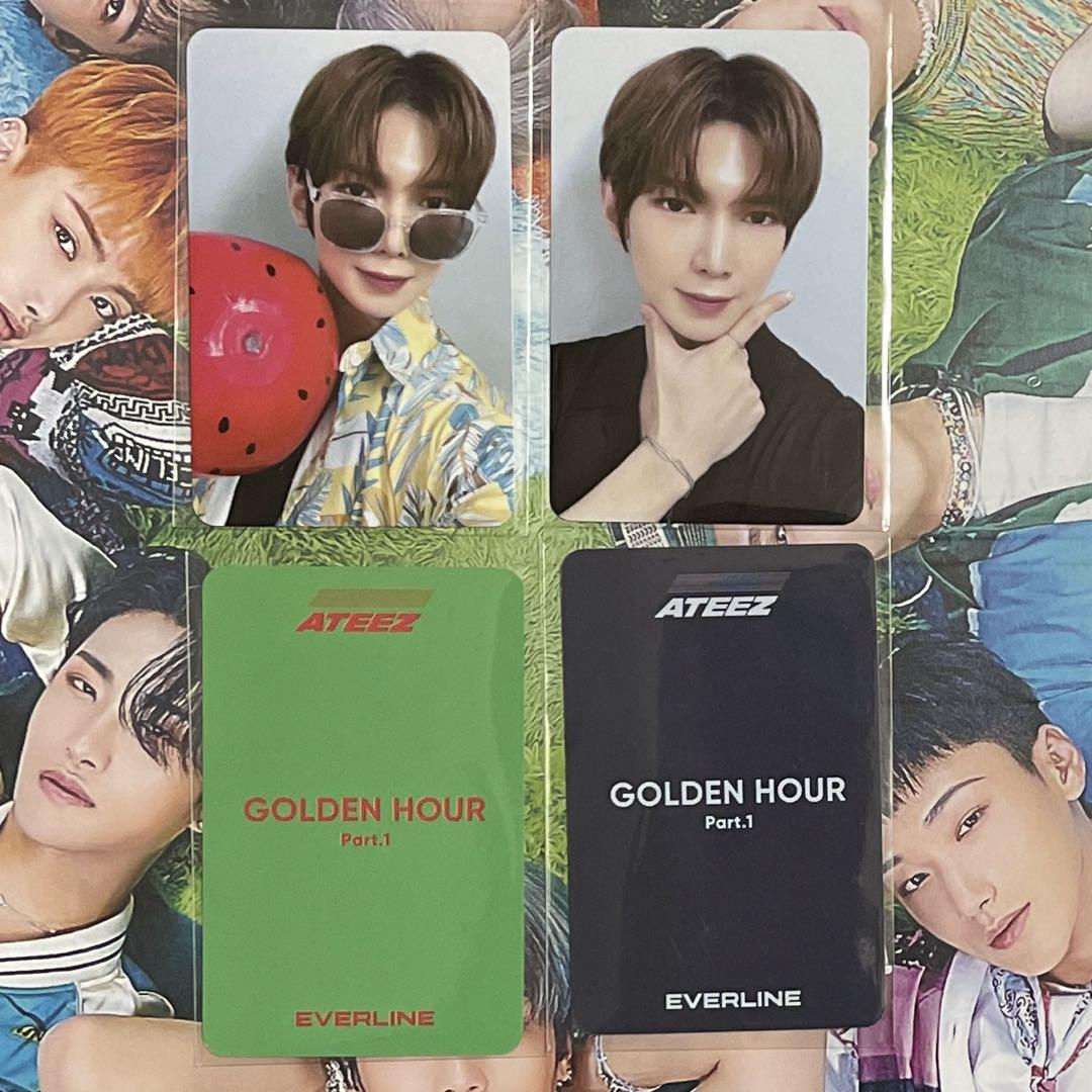 ATEEZ サン everline ラキドロ トレカ セット