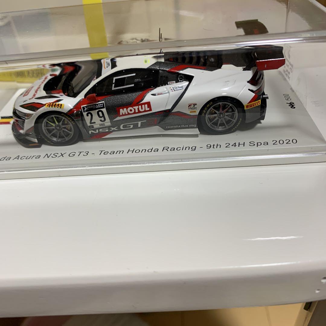 Honda Acura NSX GT3 ミニカー 1/43