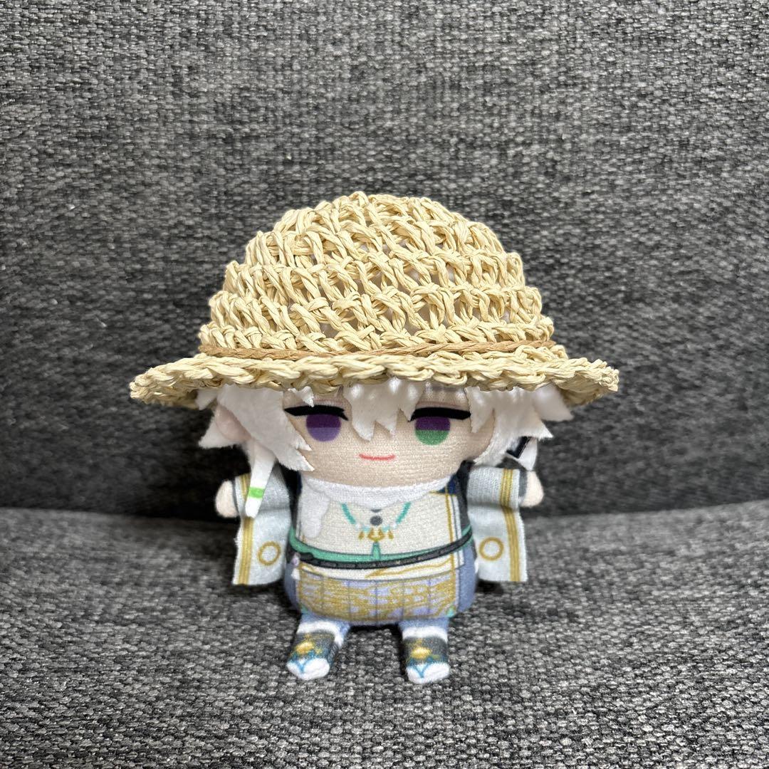 【オーダーページ】ちびぬい 服 麦わら帽子 8H-397【20cm】麦わら帽子とシフォンスカートのセット | Little