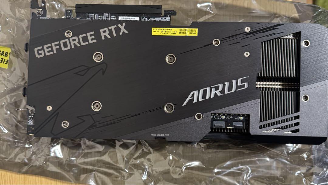 グラフィックボード・グラボ・ビデオカード GeForce RTX 3070 AORUS gigabyte