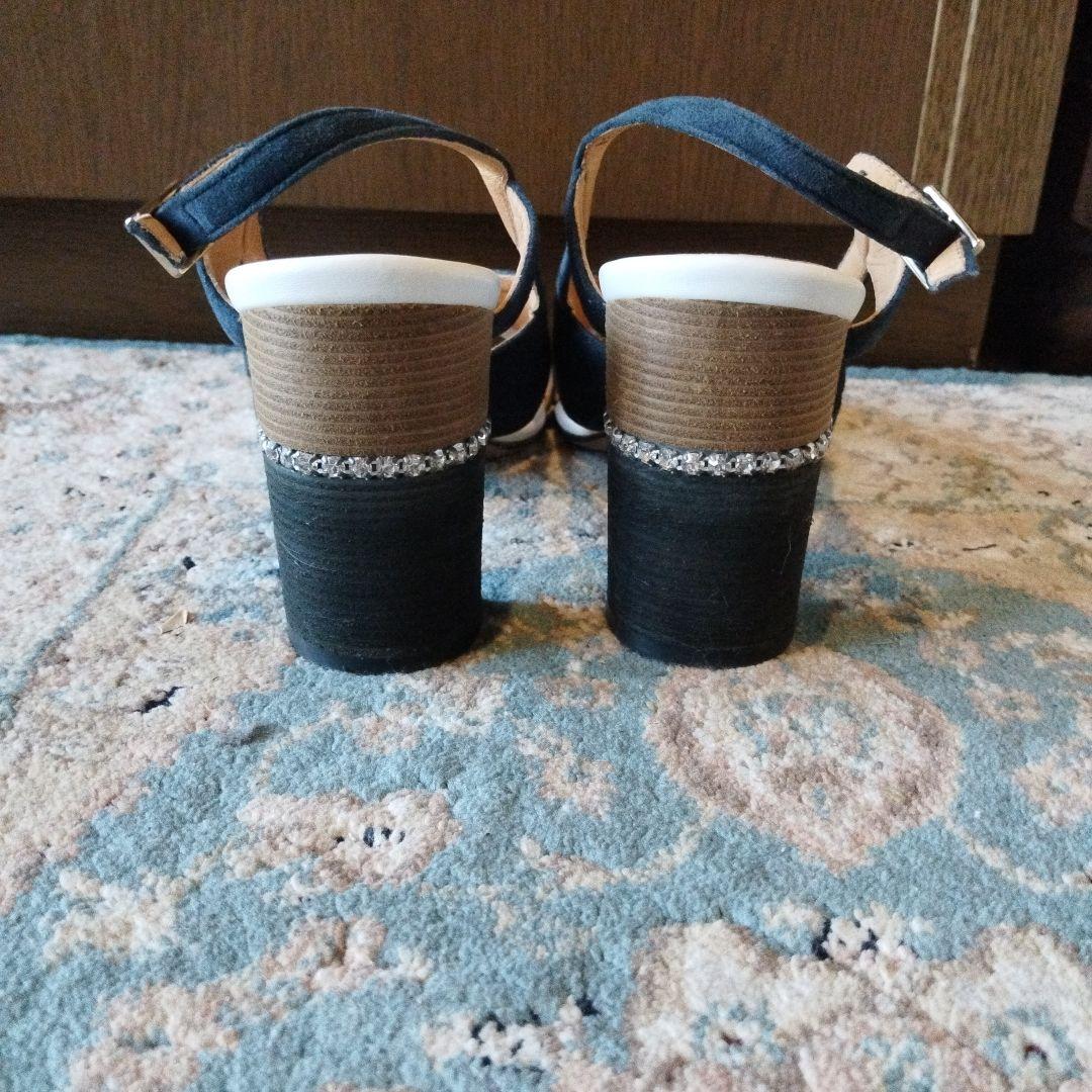 ランバン オン ブルー LANVIN en Bleu プラットフォームバック