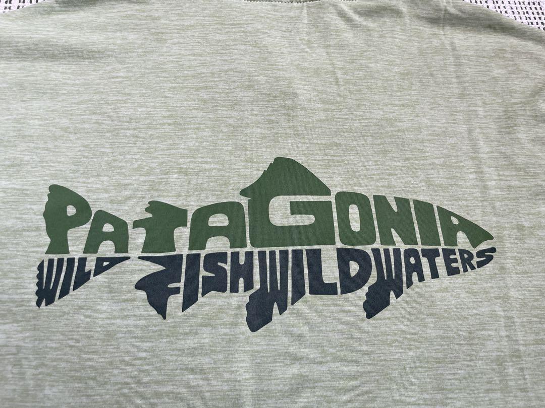 メンズM★patagoniaパタゴニアキャプリーンクールフーディロンT