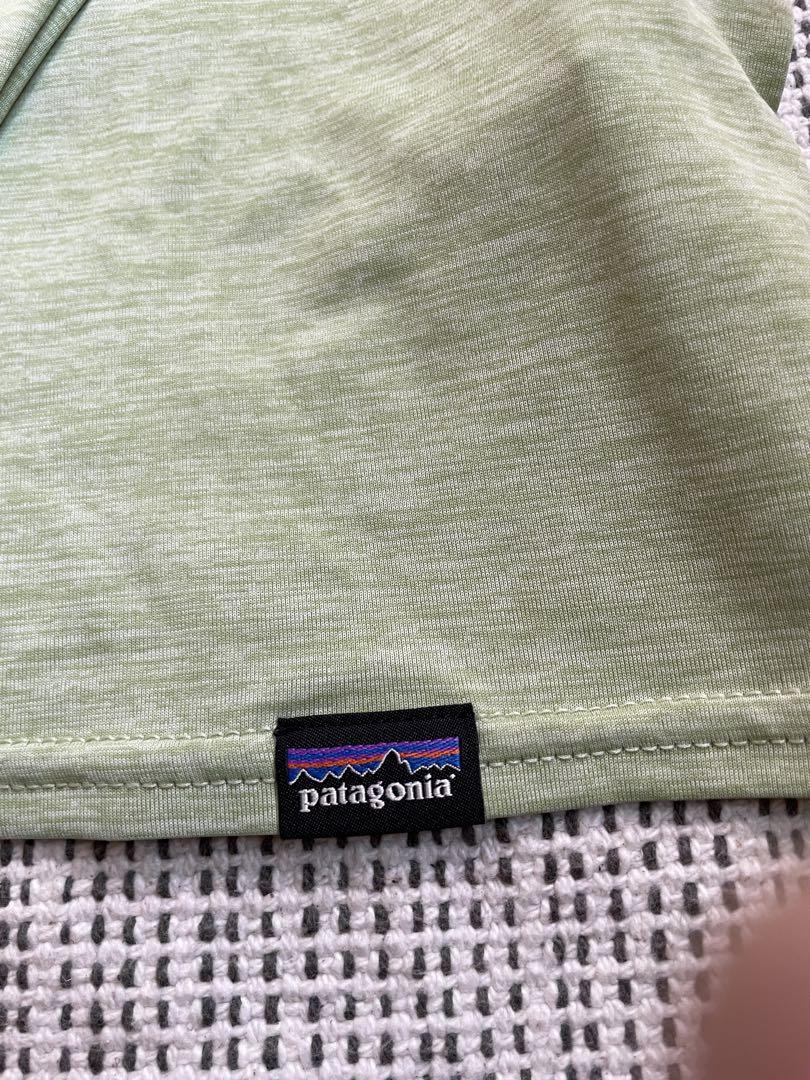 メンズM★patagoniaパタゴニアキャプリーンクールフーディロンT