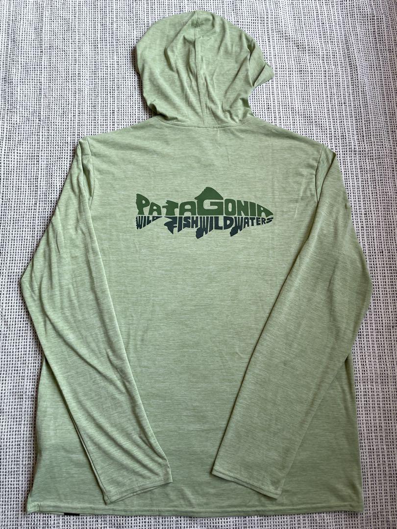 メンズM★patagoniaパタゴニアキャプリーンクールフーディロンT