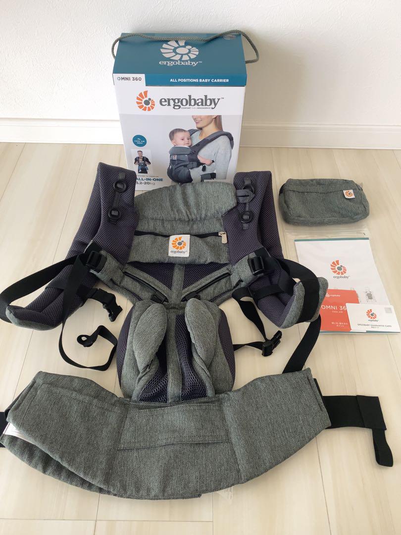 【にょろ】【美品】エルゴベビーオムニ360