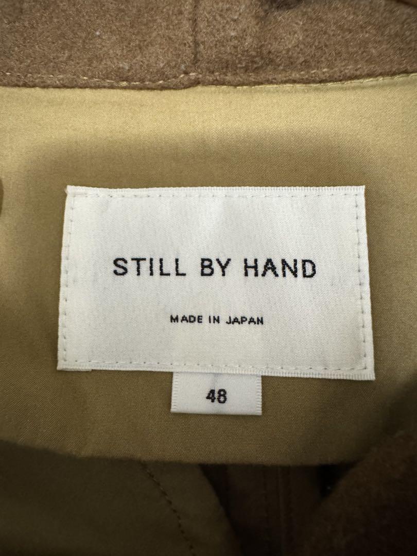 ジャケット・アウター STILL BY HAND HOODIE COAT [BEIGE]