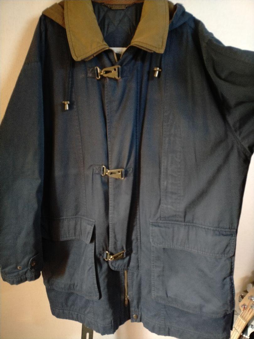 けありです 90s ファイヤーマンコート カバーオール GtBlT-m94542206547 vintage Aquascutum ワーク