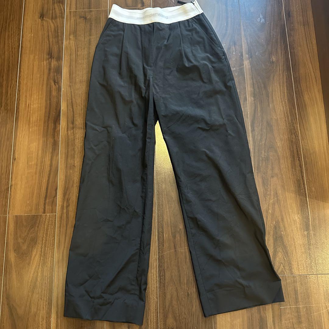 alexanderwang ワイドレッグパンツ サイズ0パンツ