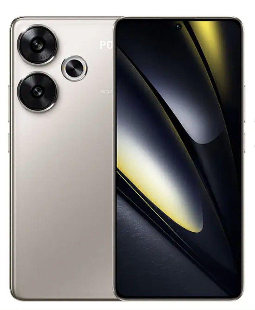 【最終特価】POCO F6 16GB+512GB チタンカラー グローバル版