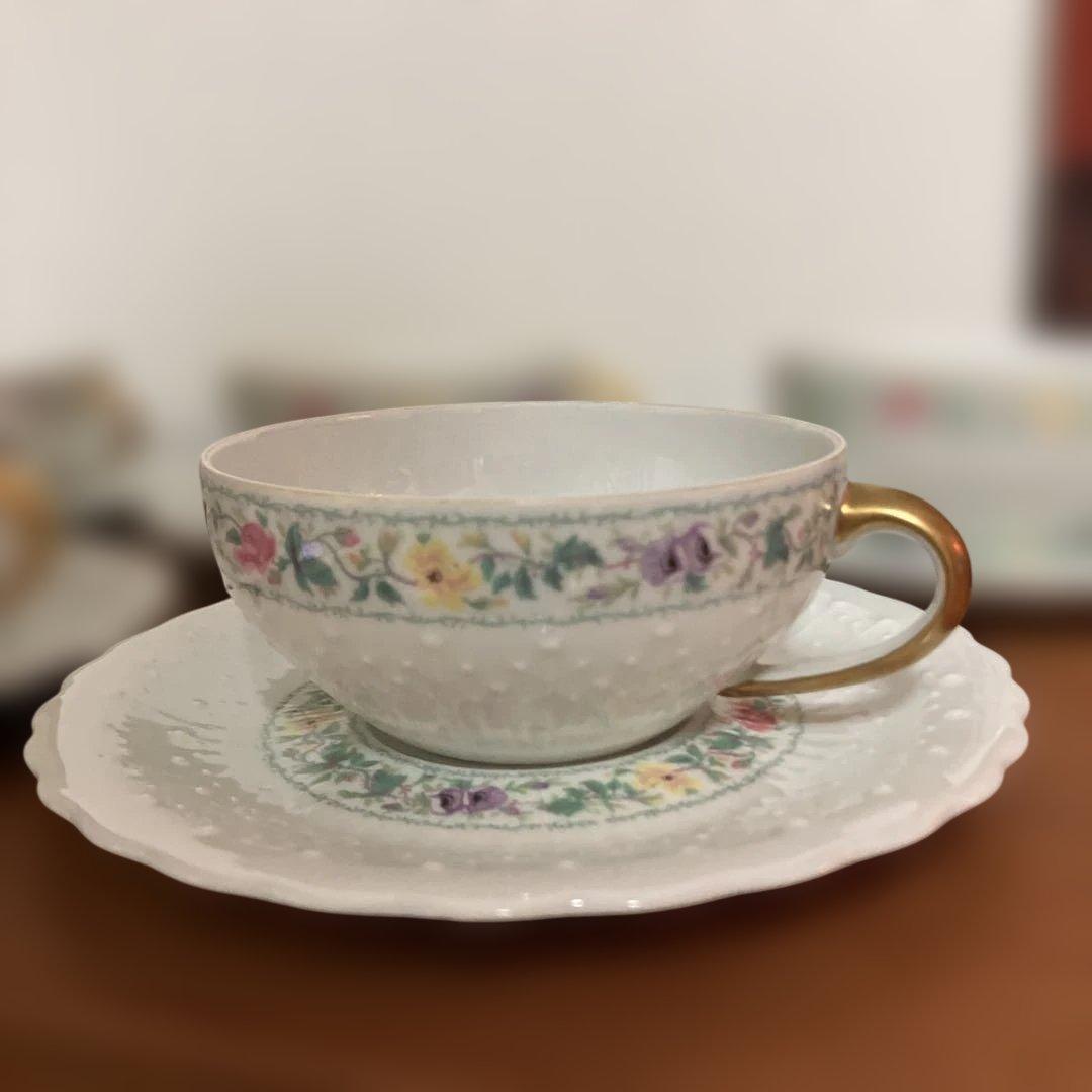 ティーカップ5客セット目立った傷や汚れなし