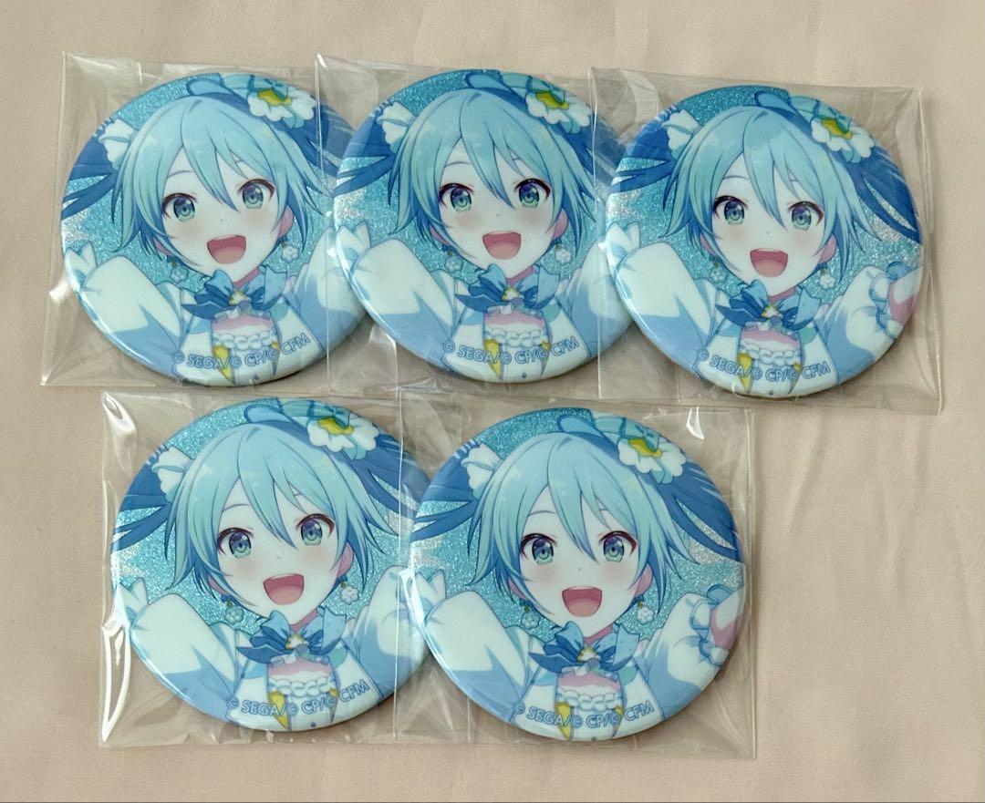 プロセカ グリッター缶バッジ40C 初音ミク 予約商品】グリッター缶バッジ イベントイラストコレクション