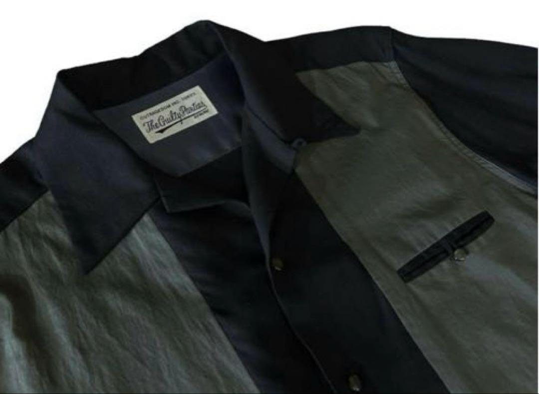 WACKO MARIA TWO-TONE OPEN COLLAR SHIRTS