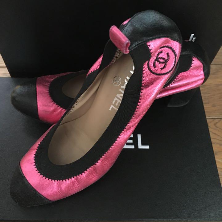 CHANEL シャネル パンプス 37.5-