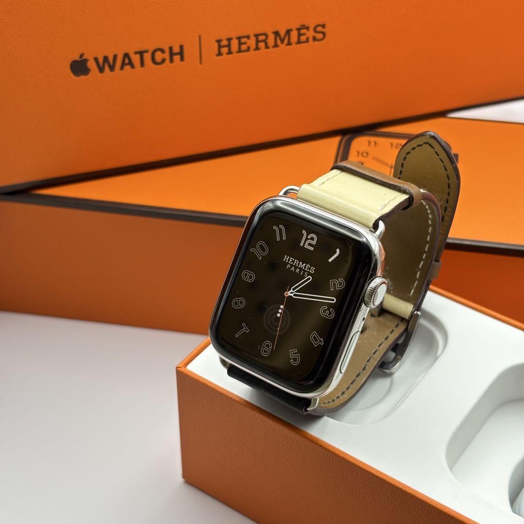 ゆちゃん様専用　Apple Watch Hermes Series4 44mm