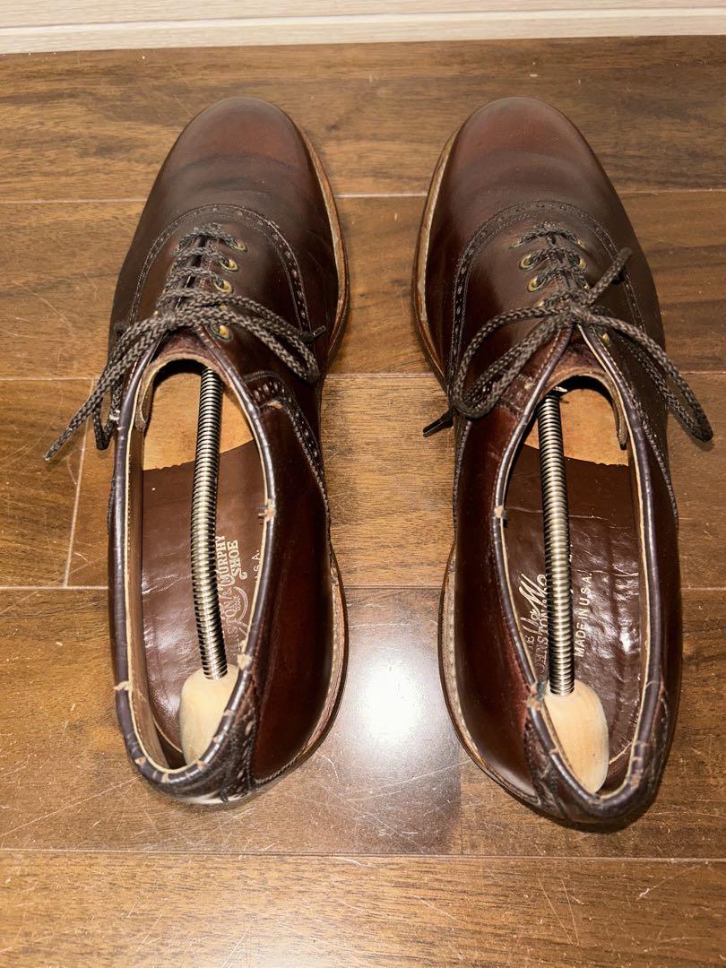 60s  johnston and murphy サドルシューズ