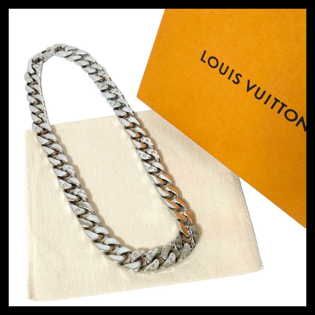 【残少!】SALE LouisVuitton ルイヴィトン チェーンLVネックレス LOUIS VUITTON ルイヴィトン ネックレス Louis Vuitton LV