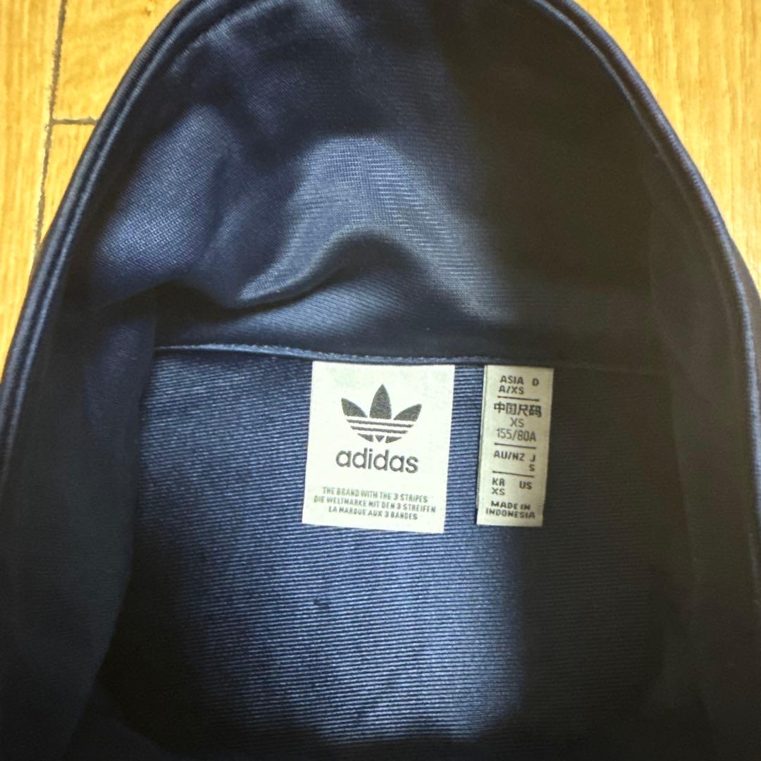 adidas ネイビー イエロー ジャージ XSサイズ