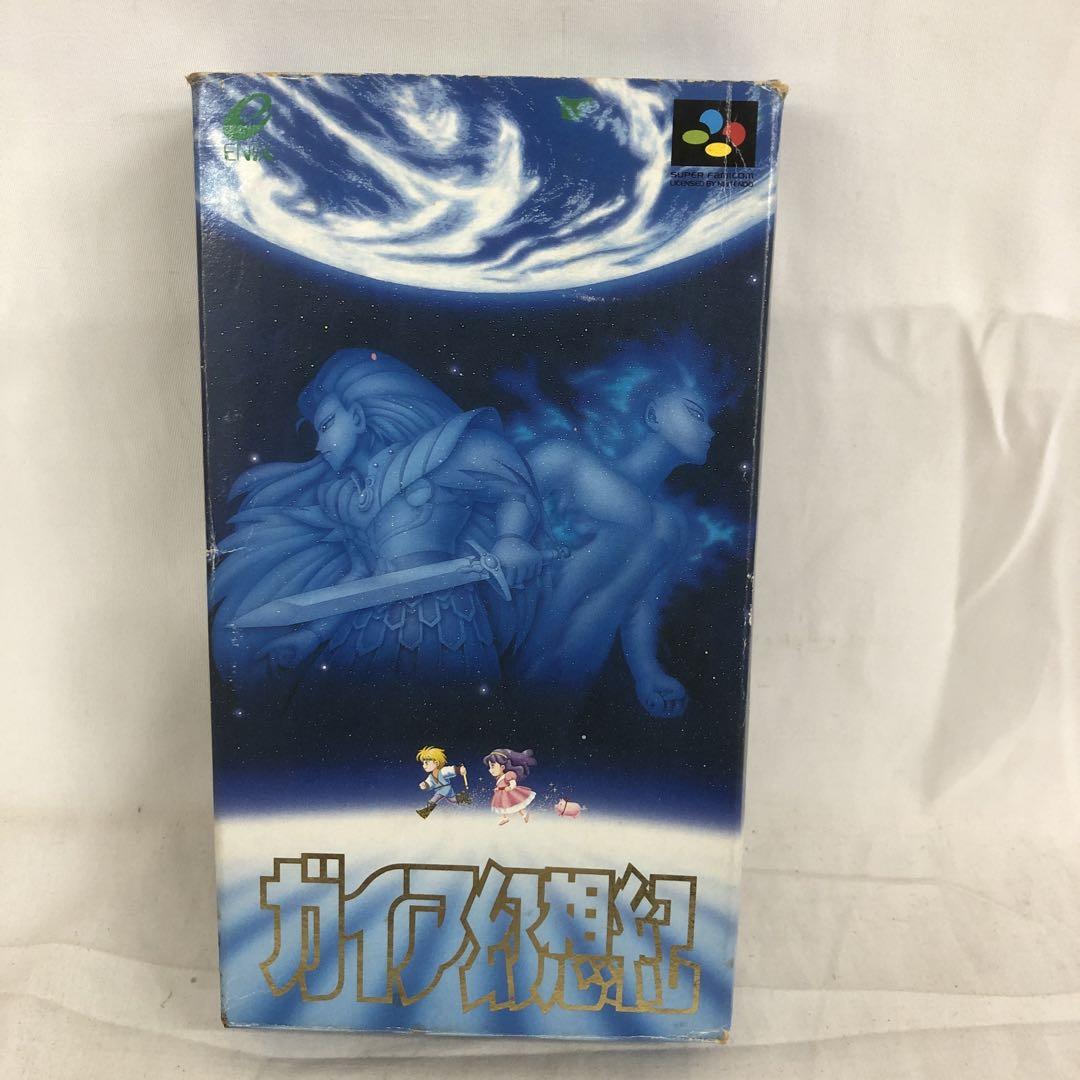 UD5165 中古 スーパーファミコン ガイア幻想紀 箱付き