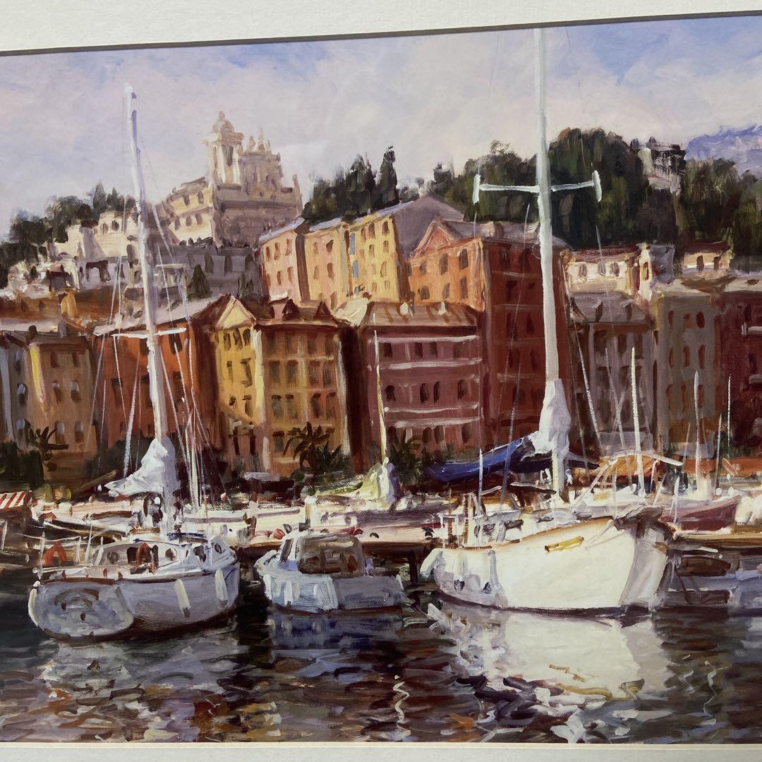 絵画 GEORGE BATES < HARBOR VIEW >