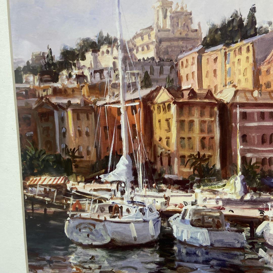 絵画 GEORGE BATES < HARBOR VIEW >