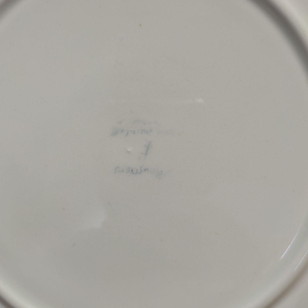 フランス ロンシャン ムスティエ焼き 皿 フランス ロンシャン ムスティエ焼き 皿