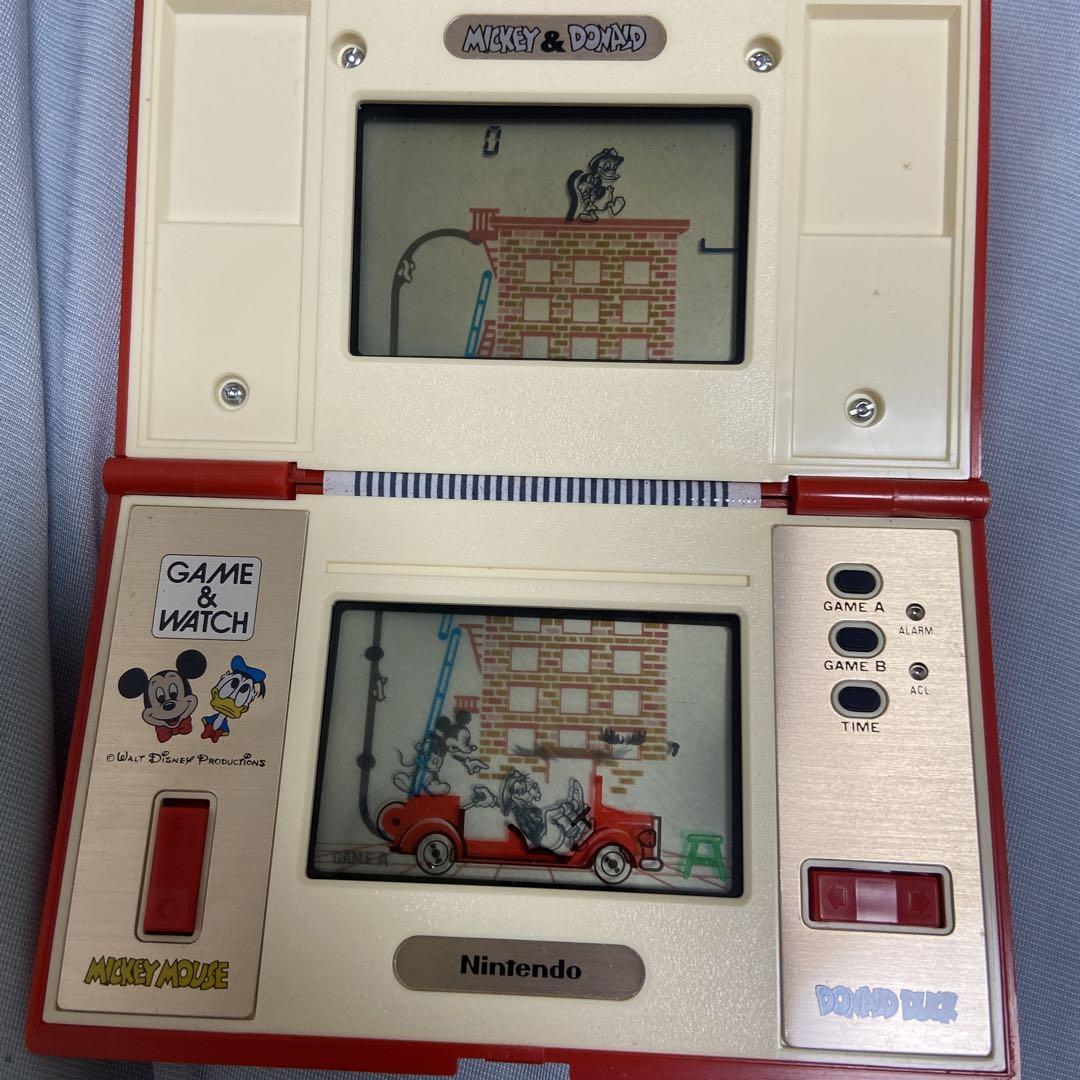 任天堂 ゲームウォッチ ミッキー&ドナルド　ゲーム&ウオッチ　マルチスクリーン