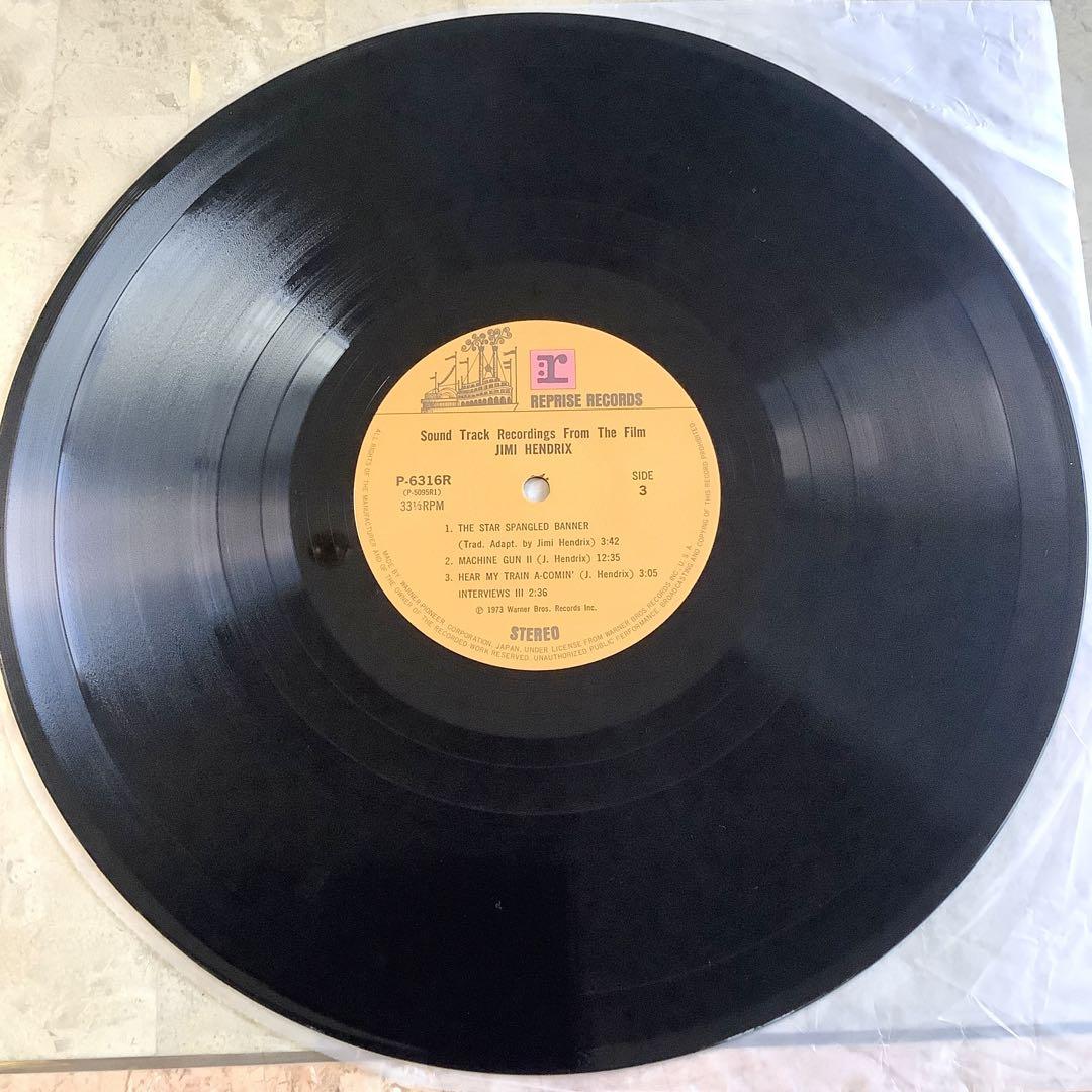 レコード新品同様!1975年発売 2枚組 天才 ジミ・ヘンドリックスの生涯