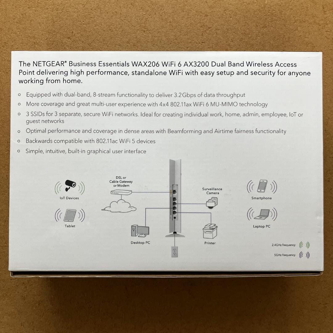 OpenWrt化済】Wi-Fi6無線LANルーターNETGEAR WAX206 ルーター