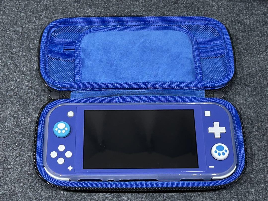 Nintendo Switch 本体 青 ケース付き Nintendo Switch Lite 青色 保護ケース付き - メルカリ