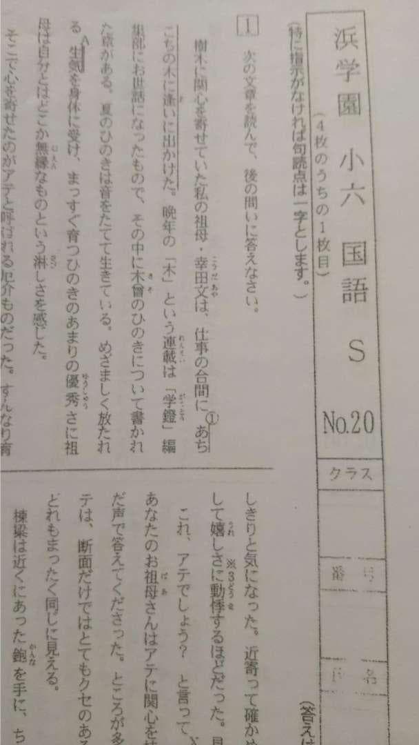 数量は多】 浜学園 小3 国語 Sクラス 復習テスト 参考書 - education