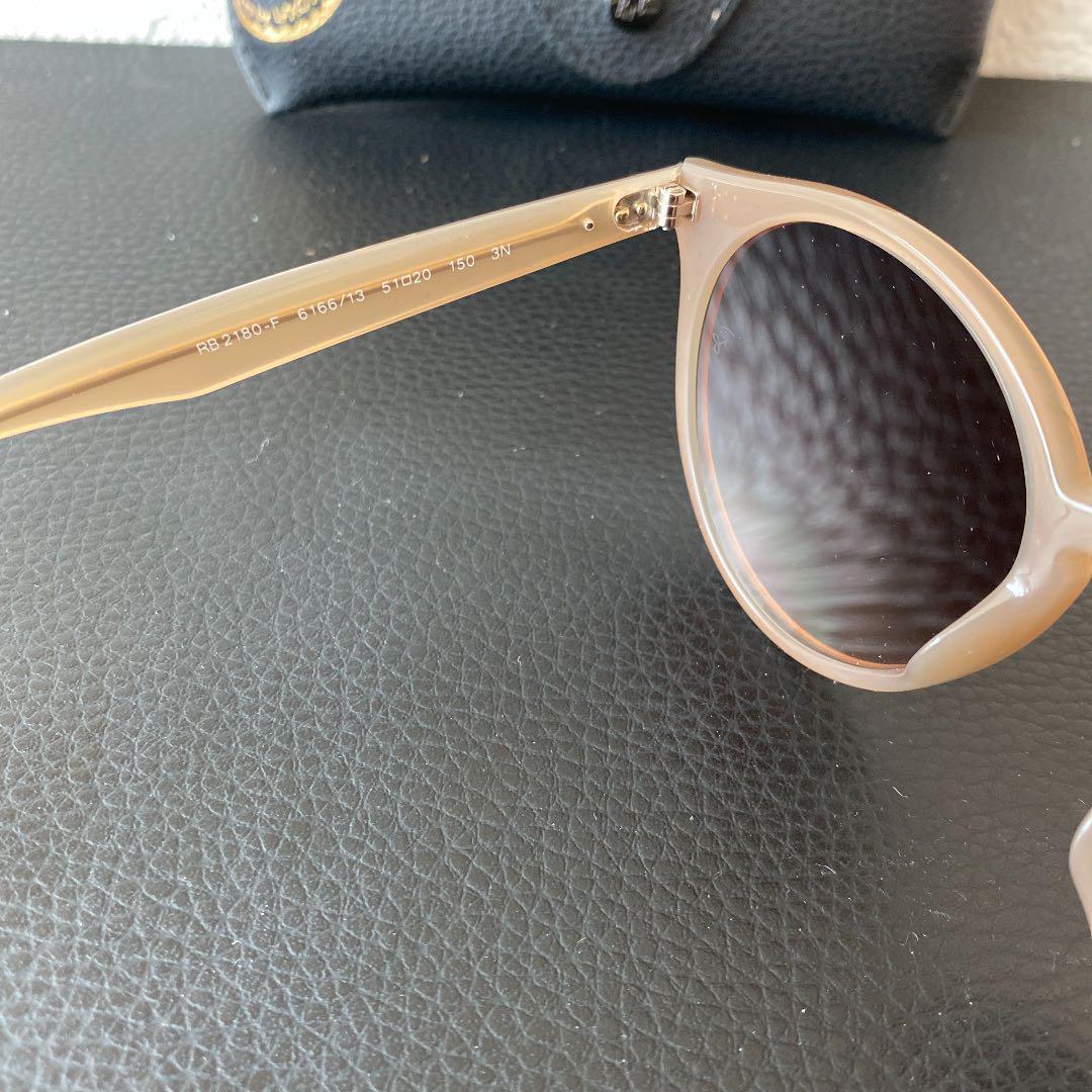 RAYBAN RB2180F 6166/13 レイバン 正規 未使用 ベージュ