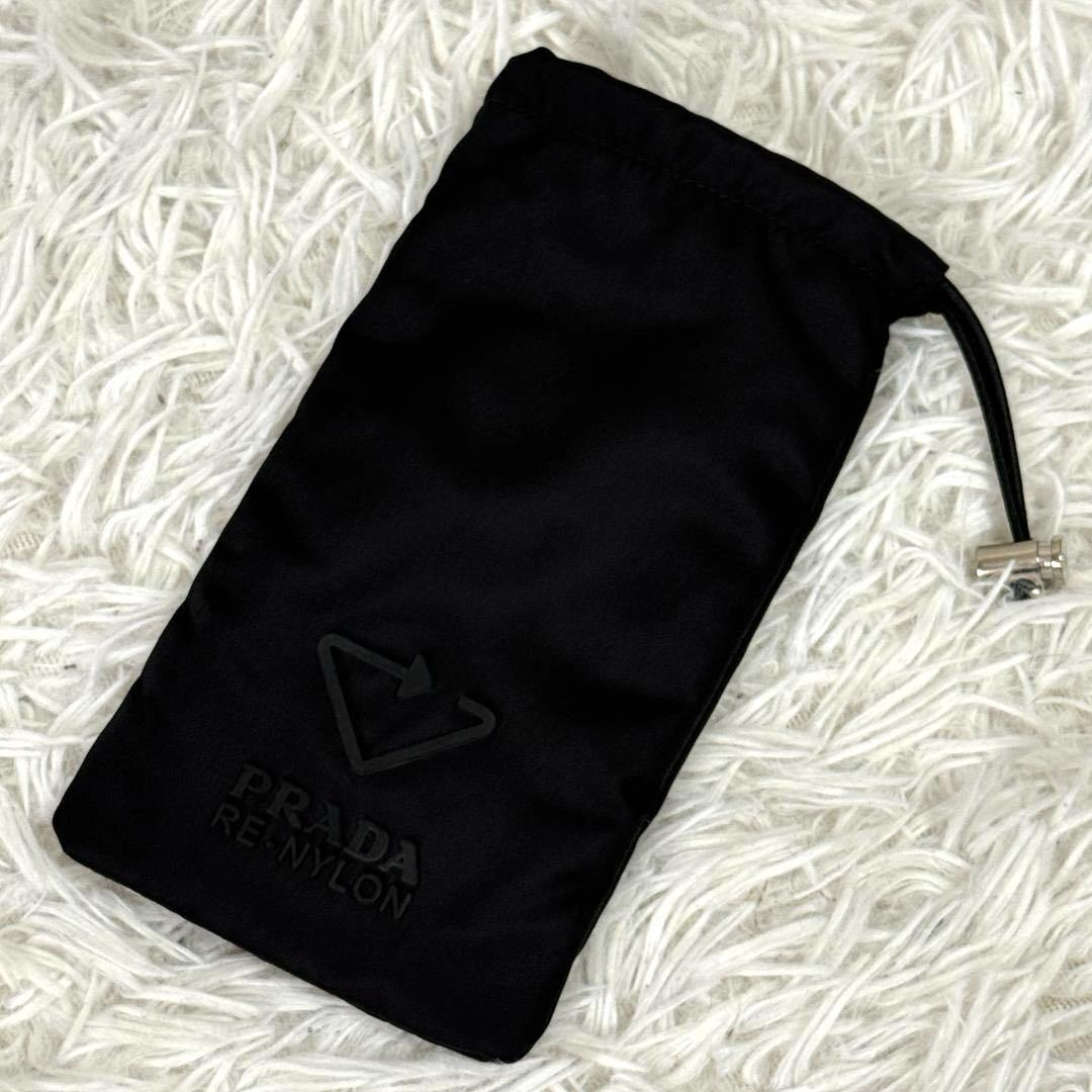 希少 極美品✨PRADA プラダ RE NYLON 三角ロゴ ポーチ