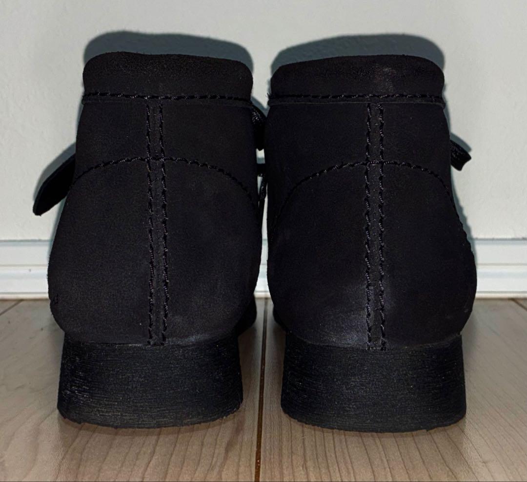 25cm 良品 Clarks Wallabee ワラビー スエード ブラック 黒 25cm 良品 Clarks Wallabee ワラビー スエード ブラック 黒