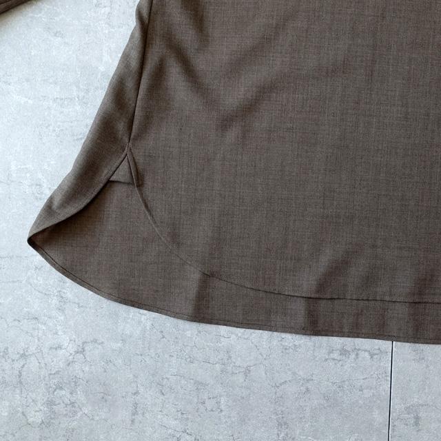 YM|Super100Woolプルオーバーシャツ