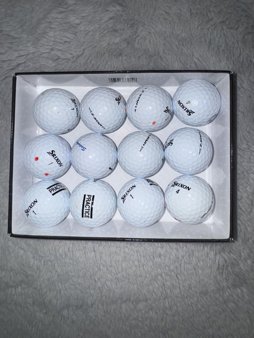 【美品】スリクソン ゼットスター　ロストボール 72球